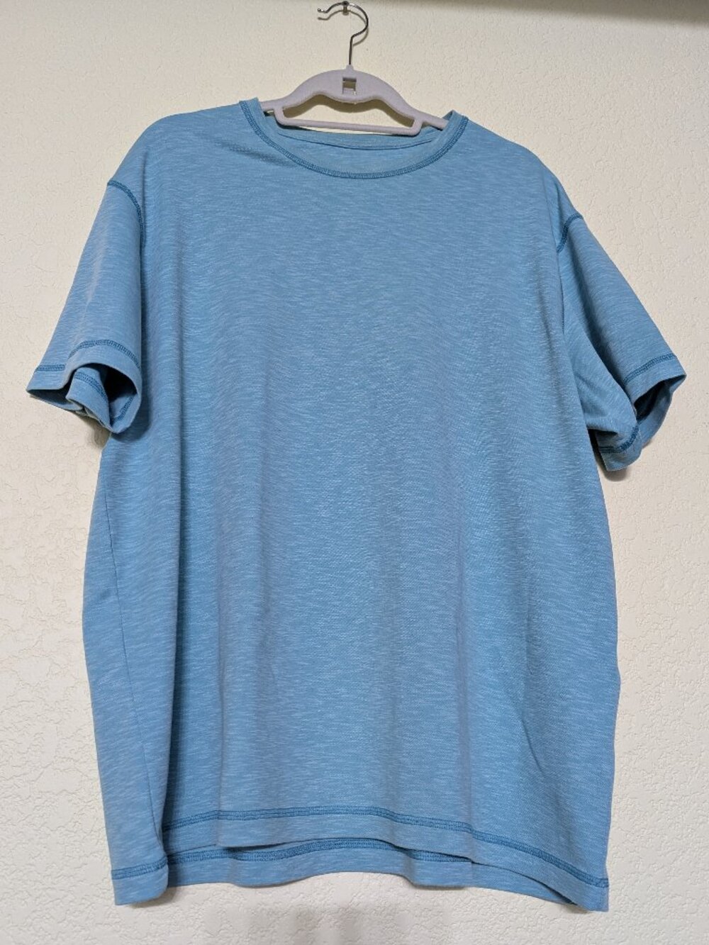 Teal men's t-shirt by Roundtree and Yorke XL